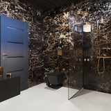 Walk-in tuš stijena SAT Walk-in 100 cm s prozirnim staklom i kromiranim stabilizatorom