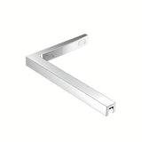 SAT Walk-in tuš stena Walk-In 110 cm u krom izvedbi s prozirnim staklom i bezokvirnom izvedbom.