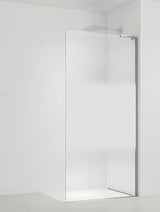 Tuš stijena SAT Walk-in 70 cm u krom izvedbi s prozirnim staklom i intimnom trakom