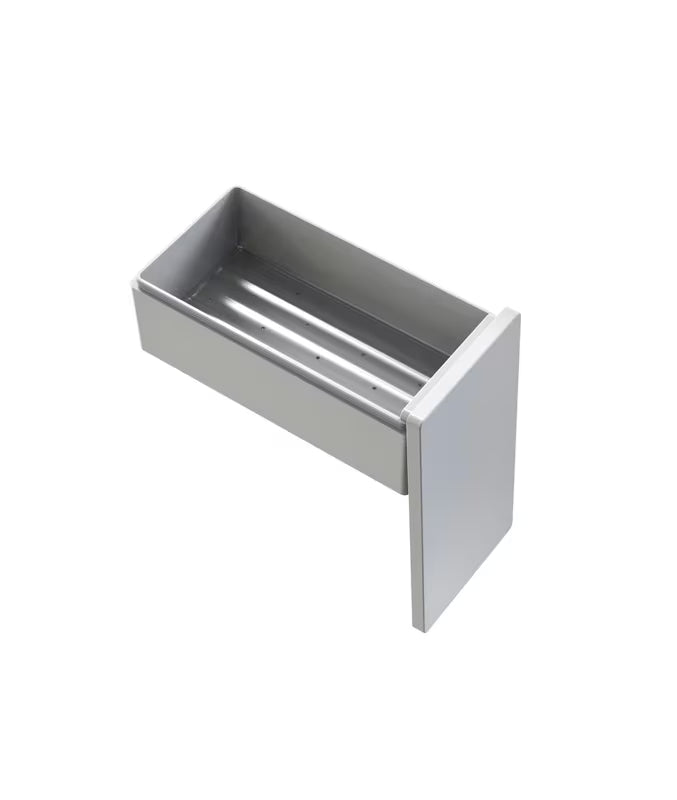 SAT Walk-in tuš stena Walk-In 100 cm u sjajnom kromu sa zatamnjenim neprozirnim staklom.