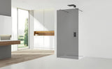 SAT Walk-in tuš stena Walk-In 120 cm u crnoj izvedbi s bezokvirnim dizajnom