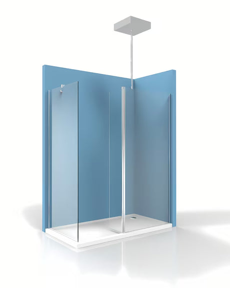 Stabilizacijska šipka SAT Walk-in sa zglobovima na oba kraja pro za pričvršćenje stakla na strop.