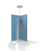 Stabilizacijska šipka SAT Walk-in sa zglobovima na oba kraja pro za pričvršćenje stakla na strop.