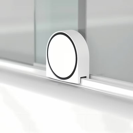 Stena za Kopalno Kad SAT Walk-In Xmotion 150 cm s prozornim steklom in belimi profili