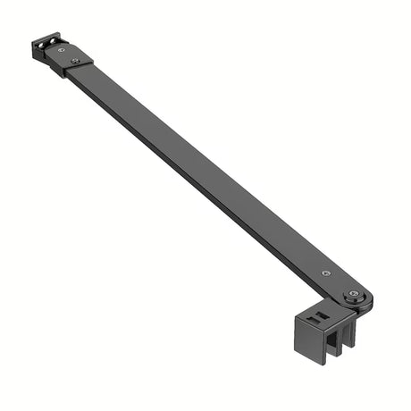 SAT Walk-In Xmotion stabilizacijska roka z zgibom v barvi gun metal pro walk-in paravana