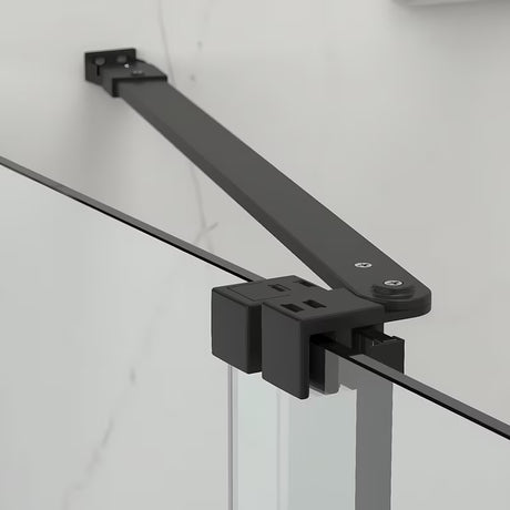 Pravokotna tuš kabina SAT Xmotion 110x80 cm u bijeloj boji s prozirnim staklom i kliznim otvaranjem.