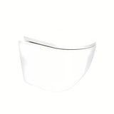 Bijeli viseča WC školjka SAT Fusion s vrtložnim ispiranjem i sjedalom mehko Zapiranje Soft Close.