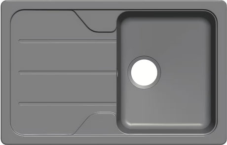 Schock Formhaus D100S granitni pomivalno korito z odcejalnikom za delovni pult u boji croma