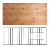 Crni granitni pomivalno korito Schock Mond s ocjednom plohom pro, ugradnja odozgo, reverzibilna izvedba