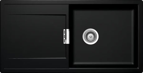 Granitni pomivalno korito Schock Mond z odcejalnikom u boji magma pro ugradnja za delovni pult