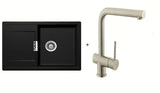 Povoljan set granitnog kuhinjskog sudopera Schock i kuhinjske slavine SIKO.