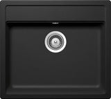 Schock granitni kuhinjski enojno korito Cristadur 57 x 51 cm u boji stone pro, ugradnja odozgo