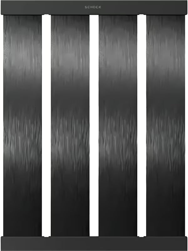 Dizajnerska podloga za sudoper Schock u izgledu aluminija i brušenog nehrđajućeg čelika