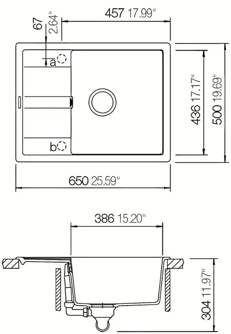 Ugodni komplet granitnega kuhinjskega korita Schock in kuhinjske armature SIKO
