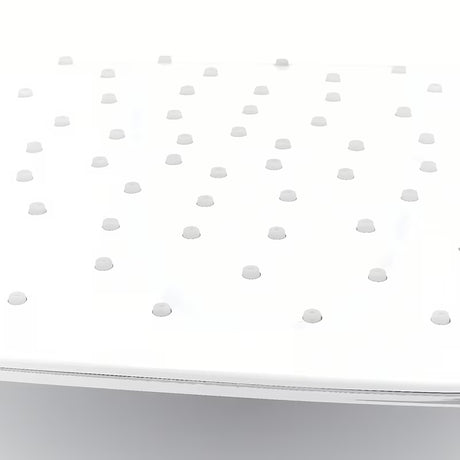 Nadglavna prha SIKO u bijeloj i krom izvedbi, kvadratna 25 x 25 cm sa zaobljenim kutovima