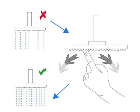 Kvadratna nadglavna prha SIKO Chrome 20x20 cm u potpuno kromiranoj izvedbi, siva/krom