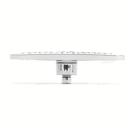 Pravokutna nadglavna prha SIKO Chrome u bijeloj/krom izvedbi s dvije funkcije mlaza.