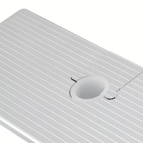 Univerzalni drsna polica SIKO Chrome za tuš šipku sa setom zamjenjivih plastičnih obujmica