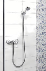 Retro enoročna armatura za tuš SIKO Provence u krom izvedbi pro za zidnu montažu