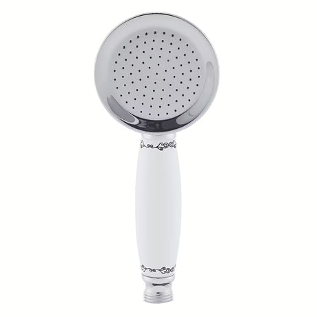 Tuš ročka SIKO Provence u retro dizajnu, metalna izvedba, 1 funkcija, promjer 7,3 cm.