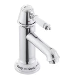 Kromirana armatura za umivalnik SIKO Provence u retro dizajnu s ukrasnim detaljima