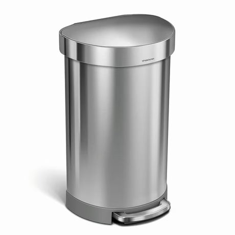 Koš za Smeti Simplehuman Pedal bin iz brušenega nerjavnega jekla s pedalnim odpiranjem
