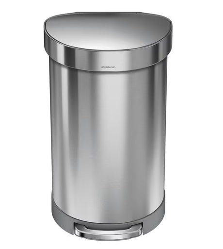 Koš za Smeti Simplehuman Pedal bin iz brušenega nerjavnega jekla s pedalnim odpiranjem
