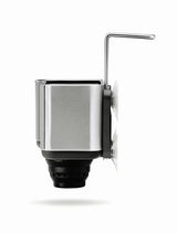 Držalo za gobico Simplehuman Sink caddies iz krtačenega nerjavečega jekla z nosilcem in priseski