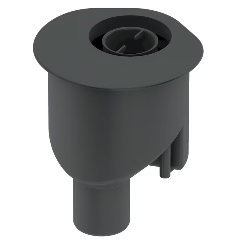 Vertikalni sifon Tece Drainline pro kanaleta za tuš s bočnim odvodom DN 50 i uklonjivim sifonom.
