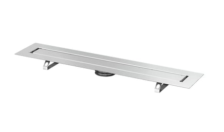 Nehrđajući kanaleta za tuš Tece Drainline 70 cm s rešetkom pro za lijepljenje pločica