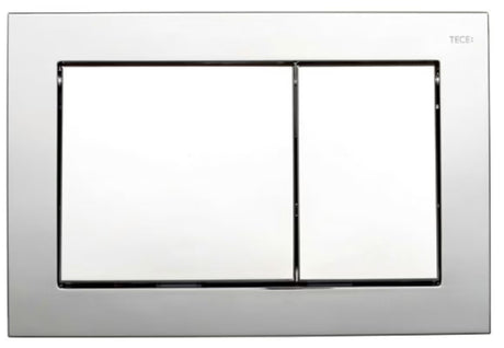 Viseči WC set Siko S-Line Pro s podžbuknim vodokotlićem TECE i kromiranom tipkom TECEbase