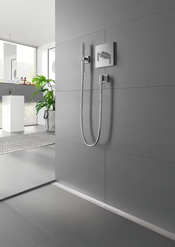 Kanaleta za Tuš Tece Tecedrainprofile 80 cm v izvedbi Supersteel iz nerjavečega jekla