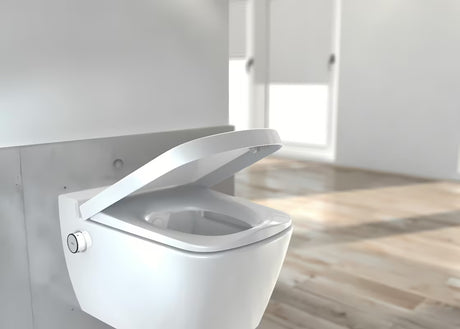 Bela WC deska Tece Teceone s pokrovom in mehko Zapiranje Soft Close pro s tihim zapiranjem