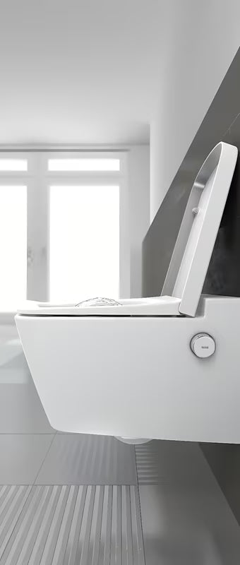 Bijele WC deska Tece Teceone s pokrovom i mehko Zapiranje Soft Close pro sa sporim spuštanjem