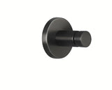 Kavelj za brisačo Tesa v krtačeni hard graphite izvedbi z lepilno montažo tesa Power.Kit