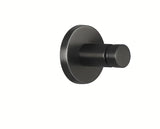 Kavelj za brisačo Tesa v krtačeni hard graphite izvedbi z lepilno montažo tesa Power.Kit