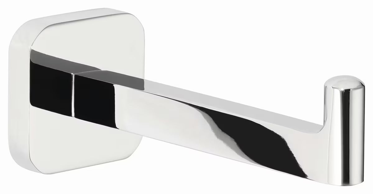 Kromiran držalo za toaletni papir Tesa Elegaant z montažo brez vrtanja in sijajno površino