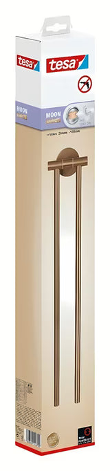 Brončani stenski kavelj Tesa s montažom bez bušenja uz tehnologiju Power.Kit