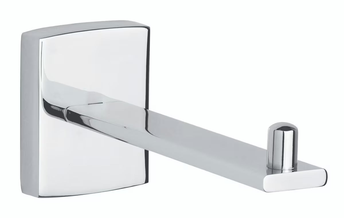 Kromiran držalo za toaletni papir tesa Klaam z montažo brez vrtanja s tehnologijo Power.Kit.