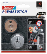 Kromiran kavelj Tesa powerbutton brez vrtanja pro za kopalnico in kuhinjo