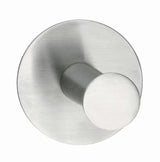 Tesa powerbutton Classic kovinski kavelj iz krtačenega jekla pro montaža brez vrtanja na ploščice.