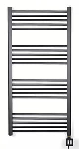 Električni radiator Thermal Trend KD Economy 60x120 cm v črni mat barvi z grelcem KTX4