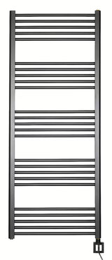 Električni radiator Thermal Trend KD Economy 150x60 cm v črni mat barvi s termostatom KTX4.