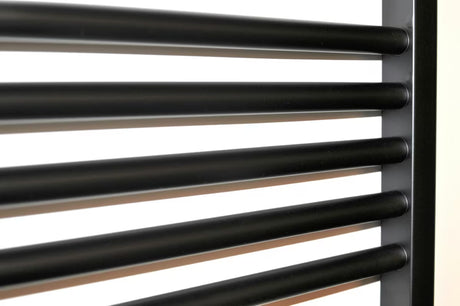 Električni radiator Thermal Trend KD Economy 180x60 cm v črni mat barvi s termostatom KTX 3.