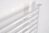 Bel kombiniran cevni radiator Thermal Trend KD 45x185 cm za kopalnico