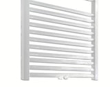 Bel kombiniran toplovodni radiator Thermal Trend KD 132x60 cm s stranskim in sredinskim priklopom 50 mm