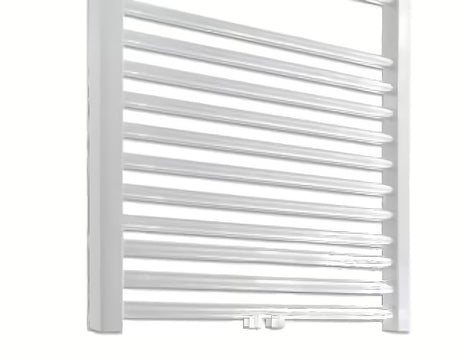 Bel kombiniran toplovodni radiator Thermal Trend KD 132x60 cm s stranskim in sredinskim priklopom 50 mm