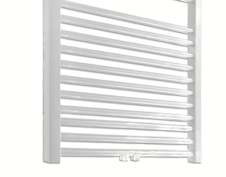 Bel kombiniran toplovodni radiator Thermal Trend KD 132x60 cm s stranskim in sredinskim priklopom 50 mm