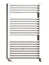 Bel kombiniran cevni radiator Thermal Trend KD 96x60 cm, primeren za kopalnico