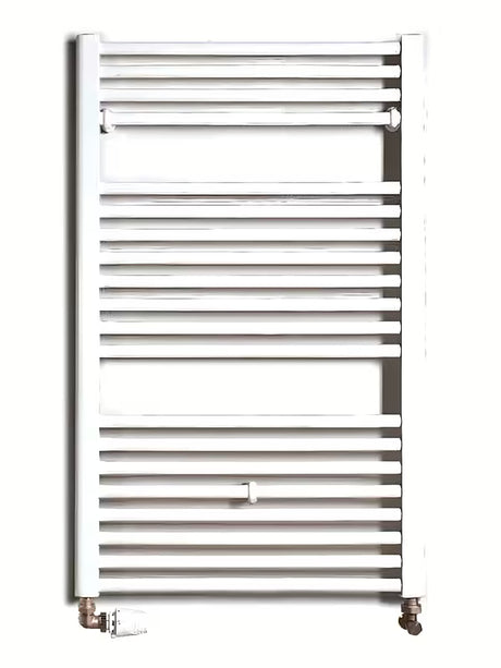 Bel kombiniran cevni radiator Thermal Trend KD 96x60 cm, primeren za kopalnico